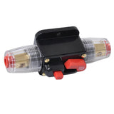 Maxbell 100A In-Line DC Circuit Breaker Manual Reset Stereo/Audio/Car/RV Fuse Holder - Aladdin Shoppers
