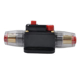 Maxbell 100A In-Line DC Circuit Breaker Manual Reset Stereo/Audio/Car/RV Fuse Holder - Aladdin Shoppers