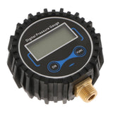 Digital Tire Inflator with Pressure Gauge, 200 PSI Air Chuck and Compressor Accessories with LED backlit screen Black - Aladdin Shoppers