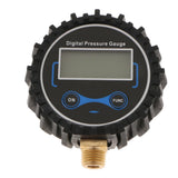 Digital Tire Inflator with Pressure Gauge, 200 PSI Air Chuck and Compressor Accessories with LED backlit screen Black - Aladdin Shoppers