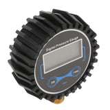 Digital Tire Inflator with Pressure Gauge, 200 PSI Air Chuck and Compressor Accessories with LED backlit screen Black - Aladdin Shoppers