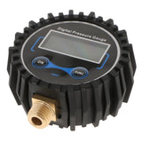 Digital Tire Inflator With Pressure Gauge, 200 PSI Air Chuck And Compressor Accessories With LED Backlit Screen Black - Aladdin Shoppers