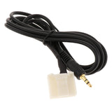 Maxbell 2x3.5mm AUX in Audio Input Cable Lead Adapter for      Corolla
