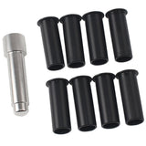 Maxbell 2x Door Hinge Bushing Liners 4 Door Lightweight For Jeep Wrangler JKU 07-18