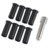 Maxbell 2x Door Hinge Bushing Liners 4 Door Lightweight For Jeep Wrangler JKU 07-18