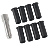 Maxbell 2x Door Hinge Bushing Liners 4 Door Lightweight For Jeep Wrangler JKU 07-18