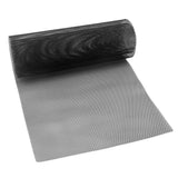 1 Piece Car Vehicle Silver Tone Aluminum Alloy Rhombic Grille Mesh Sheet Replacement Black - Aladdin Shoppers