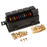 1 Set 11 Way Blade Fuse Box Car Fuse Box Holder Standard Circuit Fuse Holder Box Block - Aladdin Shoppers