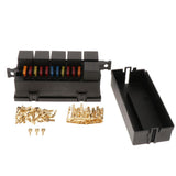 1 Set 11 Way Blade Fuse Box Car Fuse Box Holder Standard Circuit Fuse Holder Box Block - Aladdin Shoppers
