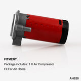 12V Compact Car Snail Dual Tone Electric Pump Siren Loud Air Horn Truck - Aladdin Shoppers