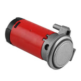 12V Compact Car Snail Dual Tone Electric Pump Siren Loud Air Horn Truck - Aladdin Shoppers