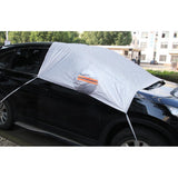 Ice King Windshield Cover Huge Size Fits Any Car Truck SUV Van Automobile - Keeps Ice & Snow Off - Top Quality Exterior Auto Snow Windshield Cover - Aladdin Shoppers