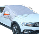 Ice King Windshield Cover Huge Size Fits Any Car Truck SUV Van Automobile - Keeps Ice & Snow Off - Top Quality Exterior Auto Snow Windshield Cover - Aladdin Shoppers