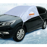 Ice King Windshield Cover Huge Size Fits Any Car Truck SUV Van Automobile - Keeps Ice & Snow Off - Top Quality Exterior Auto Snow Windshield Cover - Aladdin Shoppers