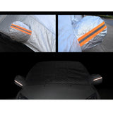 Ice King Windshield Cover Huge Size Fits Any Car Truck SUV Van Automobile - Keeps Ice & Snow Off - Top Quality Exterior Auto Snow Windshield Cover - Aladdin Shoppers