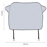 Magnetic SUV Car Front Windshield Snow Ice Cover Sun Shade Protector