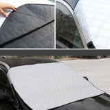 Magnetic SUV Car Front Windshield Snow Ice Cover Sun Shade Protector