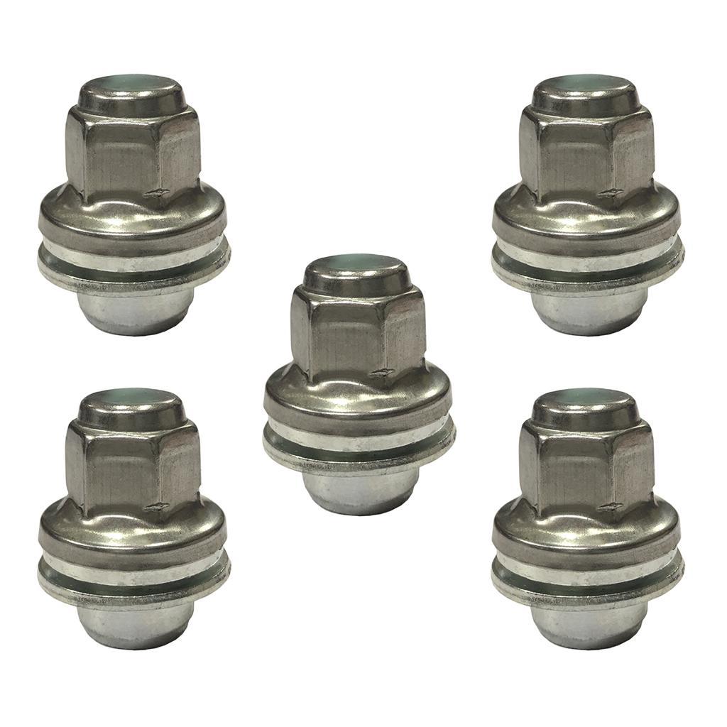 Maxbell Maxbell Wheel Lug Nuts C2C35294 Seat Chrome Hex Compatible for Jaguar X-Type all