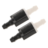 Maxbell 2 Pieces Black Plastic Wiper Washer Windshield Check Valve Right 8532128020 85321-28020 Fit for Toyota for Lexus for Scion