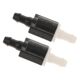 Maxbell 2 Pieces Black Plastic Wiper Washer Windshield Check Valve Right 8532128020 85321-28020 Fit for Toyota for Lexus for Scion