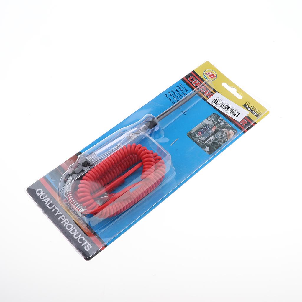 Auto Car Voltage Circuit Tester Pen 6V/12V/24V Probe Test Auto Repair Tool