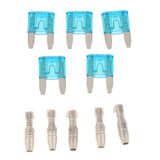 Maxbell 5Pcs Car Add-a-circuit Fuse TAP Adapter Mini ATM APM Blade Fuse Holder - Aladdin Shoppers