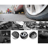 Maxbell Aftermarket Tire Pressure Monitoring System TPMS Solar Power Universal Wireless + 4 External Sensors Real-time Display - Aladdin Shoppers