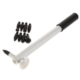 Maxbell Aluminum Dent Hail Hammer Tap Down with Screw-on Plastic Tip for Car Repair Tool - Aladdin Shoppers