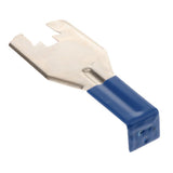 CAR VAN DOOR HANDLE REMOVER REMOVAL STEEL TOOL WITH BLUE RUBBER GRIP HANDLE - Aladdin Shoppers