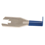 CAR VAN DOOR HANDLE REMOVER REMOVAL STEEL TOOL WITH BLUE RUBBER GRIP HANDLE - Aladdin Shoppers