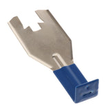 CAR VAN DOOR HANDLE REMOVER REMOVAL STEEL TOOL WITH BLUE RUBBER GRIP HANDLE - Aladdin Shoppers
