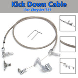 Maxbell Stainless Steel Braided Kickdown Cable Detent for Chrysler /Dodge /Plymouth 727 - Aladdin Shoppers