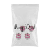 Maxbell 4 Pack Valve Stem Caps, Handmade Crown Universal Car Tire Valve Caps Chrome,Attractive Dustproof Bling Car Accessories - Aladdin Shoppers