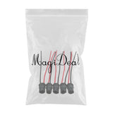 Maxbell 2x5pieces T10 W5W Wedge Light Bulb Socket Connector Holder For Auto Truck Boat