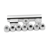 Maxbell 2 Sets Aluminum Alloy Car Fuel Filter 5/8-24 Thread for 4003 WIX 24003