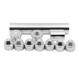Maxbell 2 Sets Aluminum Alloy Car Fuel Filter 5/8-24 Thread for 4003 WIX 24003