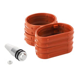 Maxbell 2xSwirl Flap Plug for Manifold Gaskets for  2.0 N47 Diesel Engines