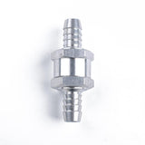 Maxbell 2x10MM Aluminium One Way Fuel Non Return Check Valve Petrol Diesel Oil Water