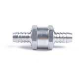 Maxbell 2x10MM Aluminium One Way Fuel Non Return Check Valve Petrol Diesel Oil Water