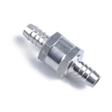 Maxbell 2x10MM Aluminium One Way Fuel Non Return Check Valve Petrol Diesel Oil Water