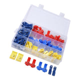 Maxbell Quick Splice T-Tap Electrical Wire Crimp Terminals&Spade Connectors Kit 85pc