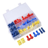 Maxbell Quick Splice T-Tap Electrical Wire Crimp Terminals&Spade Connectors Kit 85pc