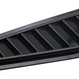 Maxbell 2X ABS Black Car Air Flow Intake Hood  Vent Louver Bonnet Cover Decor