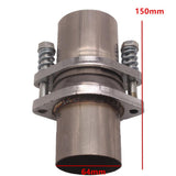 2xQuick Fix Exhaust Spring Bolt Flange Repair Pipe Kit 2.5" ID To OD