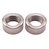 20x2 Pieces Stainless Steel O2 Oxygen Sensor Exhaust Bung Nut M18x1.5mm Threads