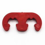 Maxbell 2xRed Spark Plug Wire Cable Dividers 7mm 8mm 9mm Universal Fit For Chevy Ford