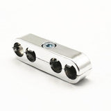 Maxbell 2xChrome Car Spark Plug Wire Cable Divider 7mm 8mm Universal For Chevy Ford