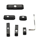 Maxbell 2xBlack Car Spark Plug Wire Cable Divider 7/8mm Universal For Chevy Ford Mopar