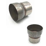 Maxbell 2xStainless Steel Piping Exhaust Reducer 3.5"to 4"Universal for Car Auto Truck