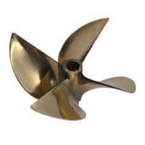 Maxbell 2xRC Boat 6717 4-Blade Propeller 26cc 67mm OD For 6.35mm 1/4" Prop Shaft Boat